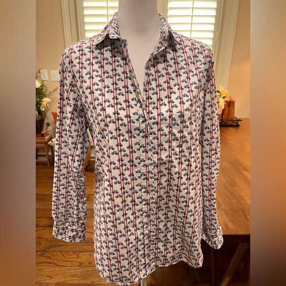 Grayson The Hero Cotton Button Down Shirt Bundle Striped & Bicycle Print Sz 3 M - Picture 13 of 16